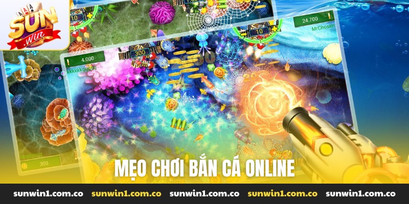 mẹo chơi bắn cá online